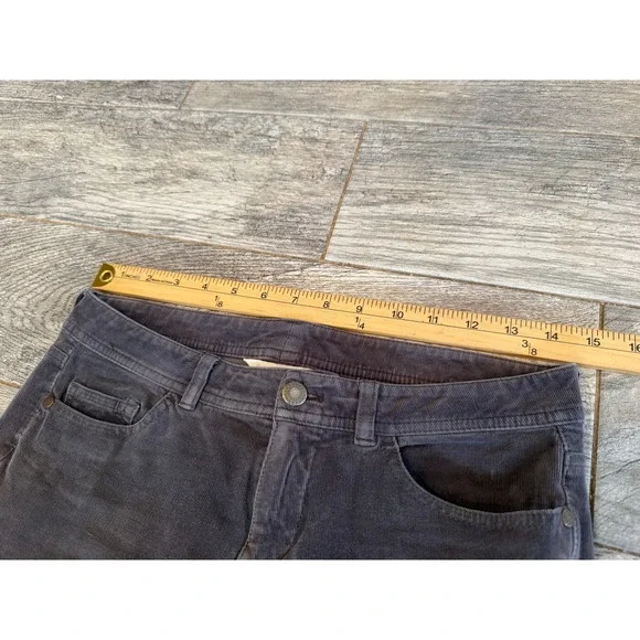Sundance Corduroy Pants size 2 Womens Gray Skinny Jeans Stretch Womens Stretch - Picture 3 of 12